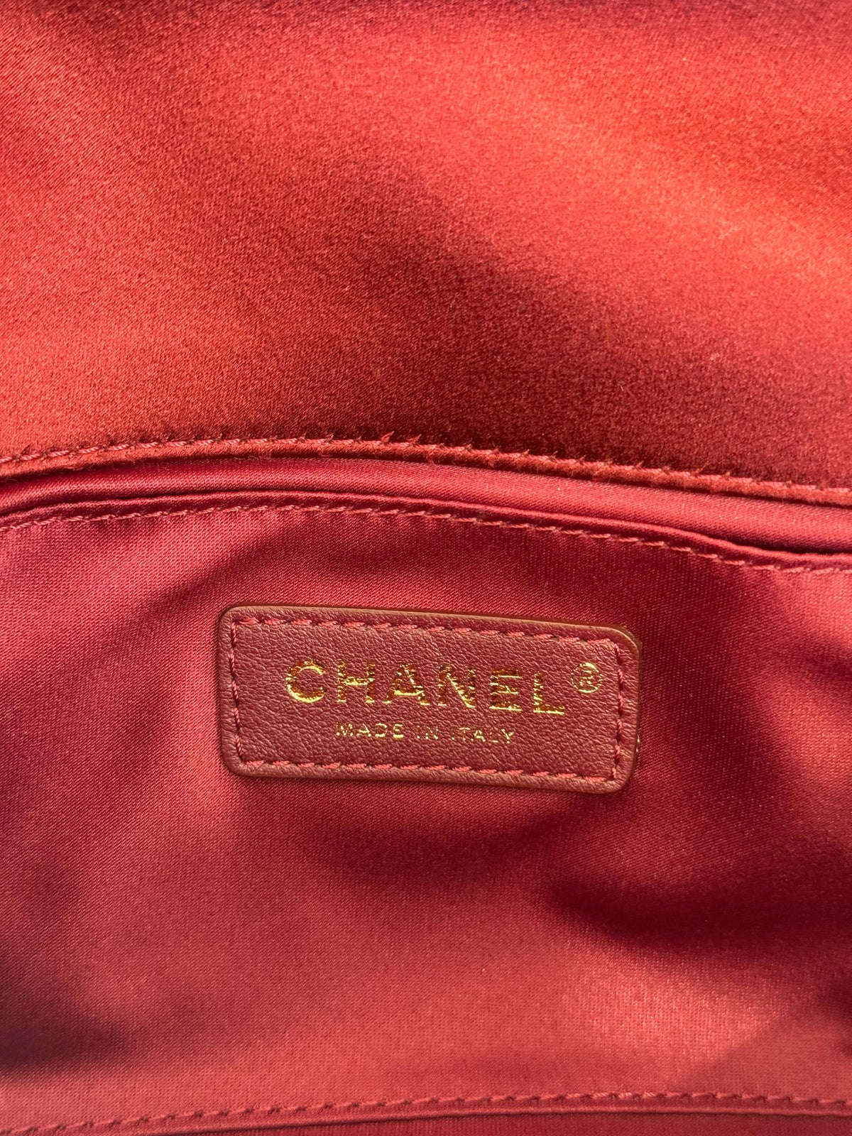 Chanel Paris Cosmopolite Small Tricolor Quilted Velvet Private Affair Camellia Flap
