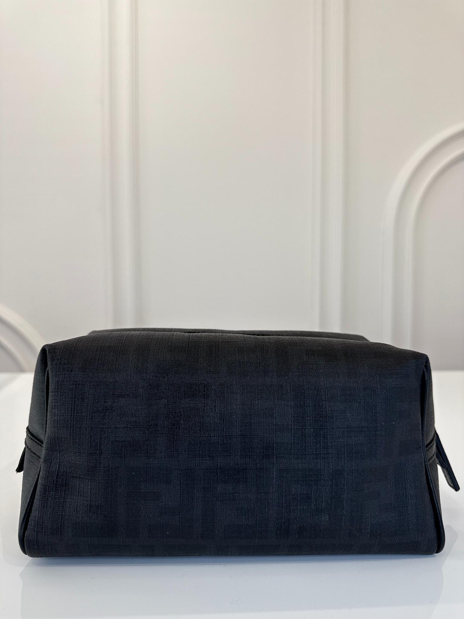 Fendi FF Zucca Coated Canvas Toiletry Pouch