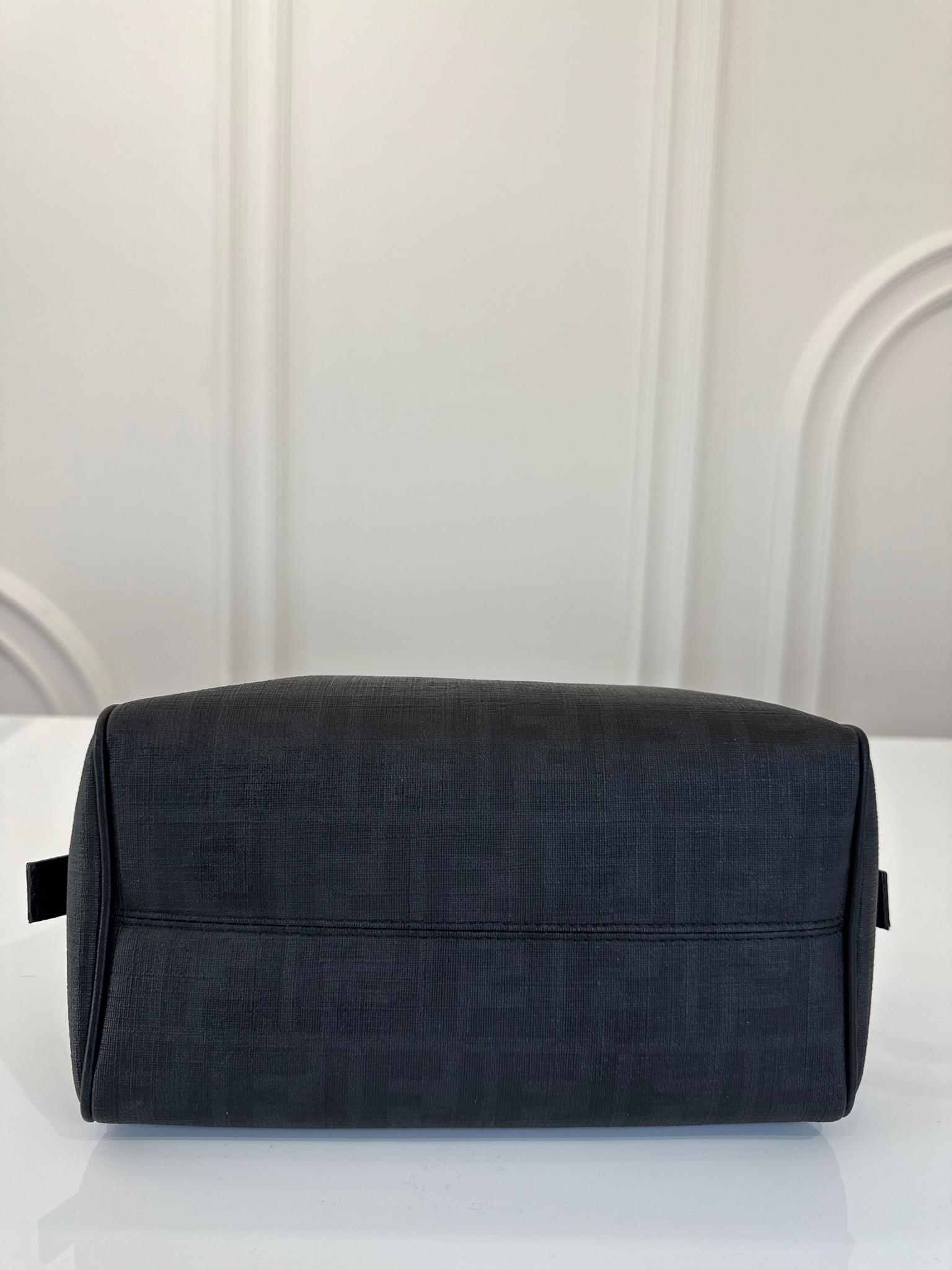 Fendi FF Zucca Coated Canvas Toiletry Pouch