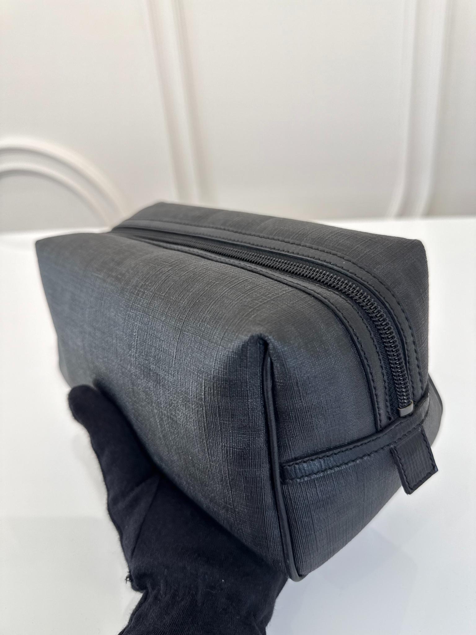 Fendi FF Zucca Coated Canvas Toiletry Pouch