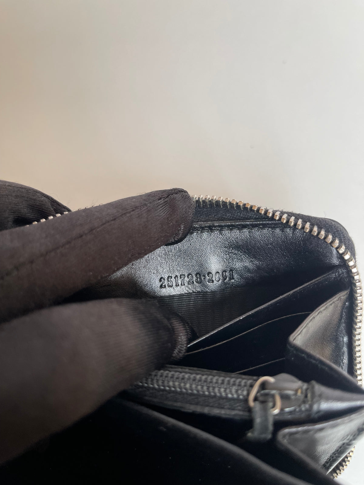 Gucci Diamante Print Leather Continental Wallet