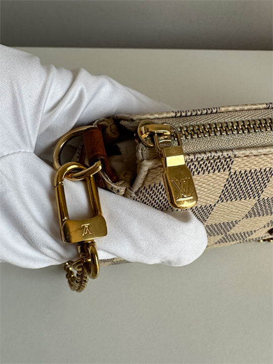 Louis Vuitton Eva Pochette Damier Azur Canvas