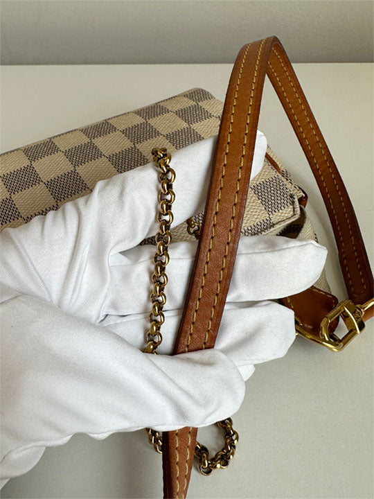 Louis Vuitton Eva Pochette Damier Azur Canvas