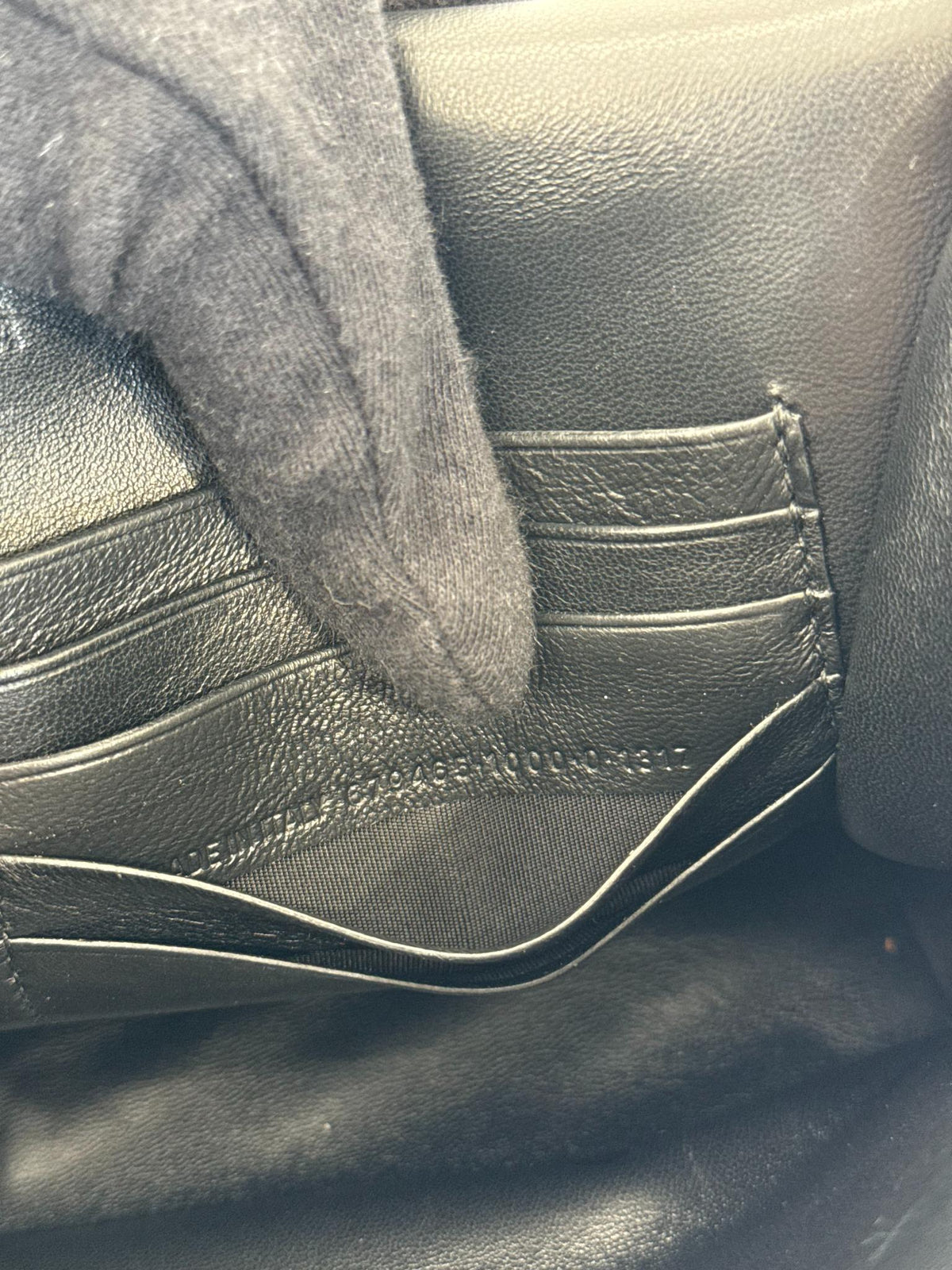 Balenciaga Men’s Black Car Flap Crossbody Bag