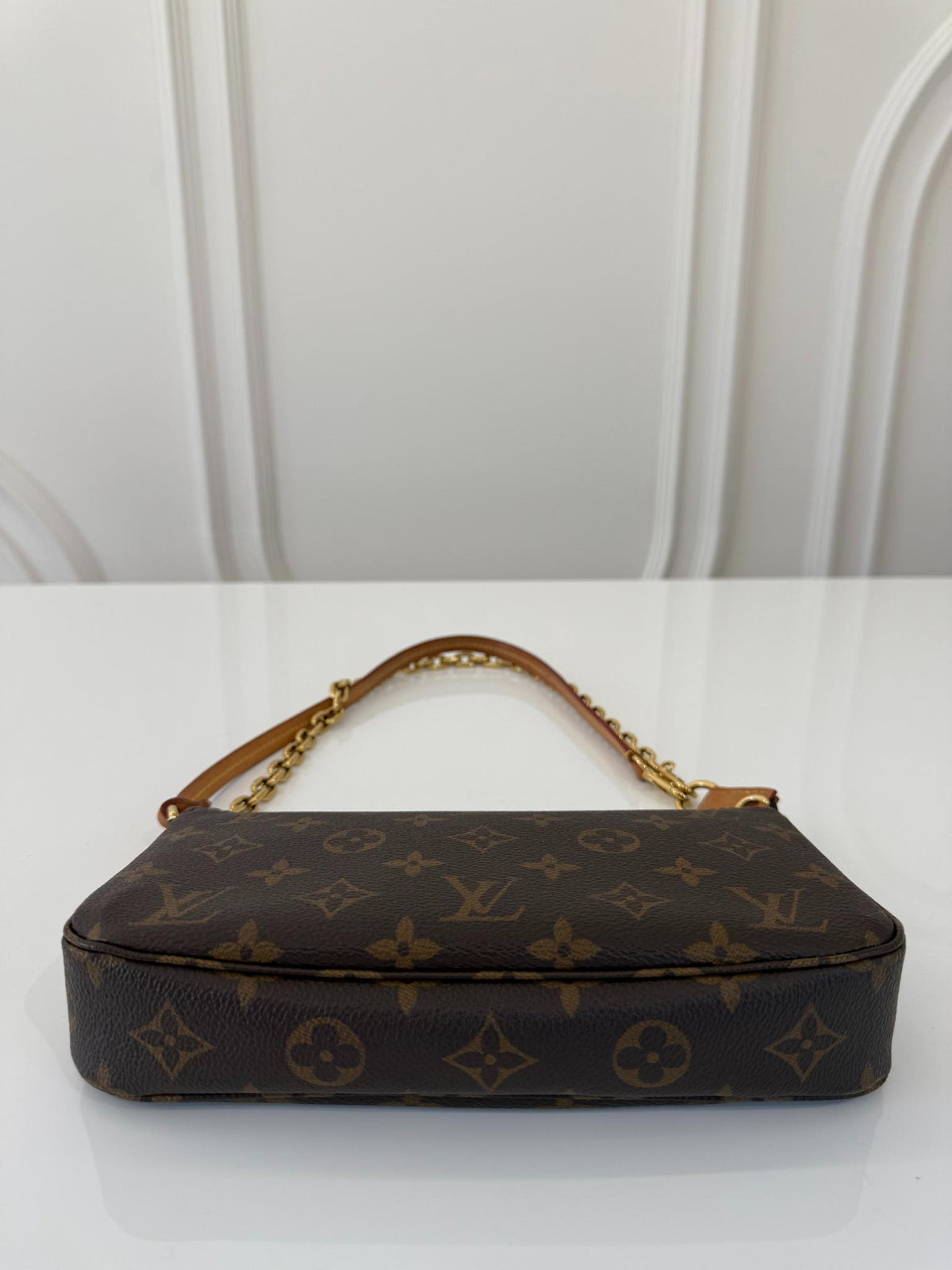 Louis Vuitton Pochette Accessories Strap/Chain Monogram Canvas
