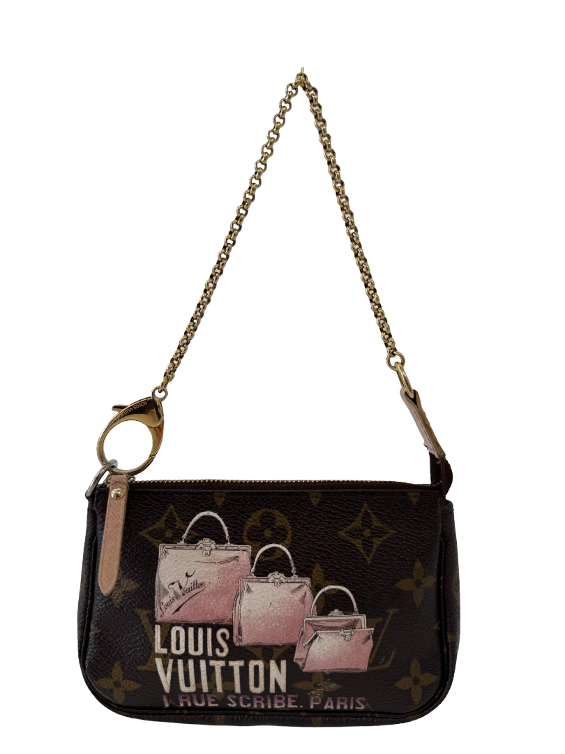 Louis Vuitton Affiche Mini Pochette Accessoires Monogram Canvas