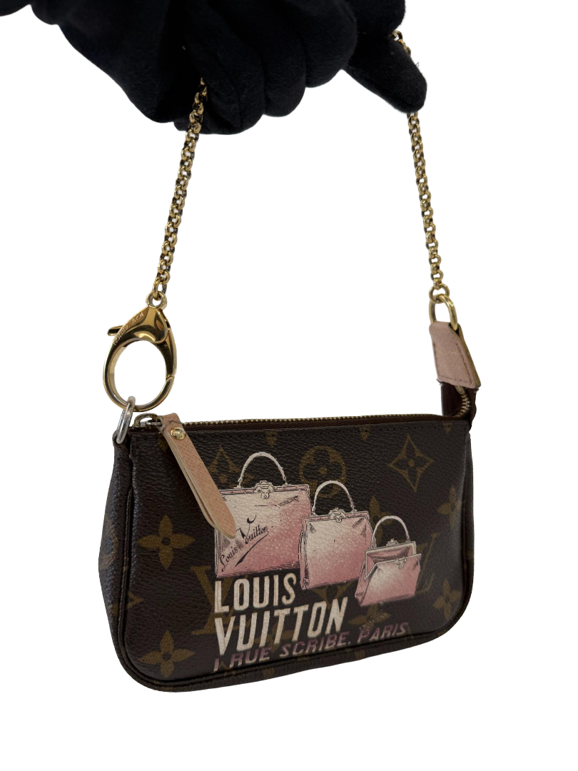 Louis Vuitton Affiche Mini Pochette Accessoires Monogram Canvas