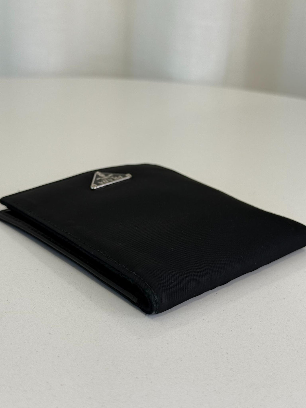 Prada Black Nylon Men's Wallet