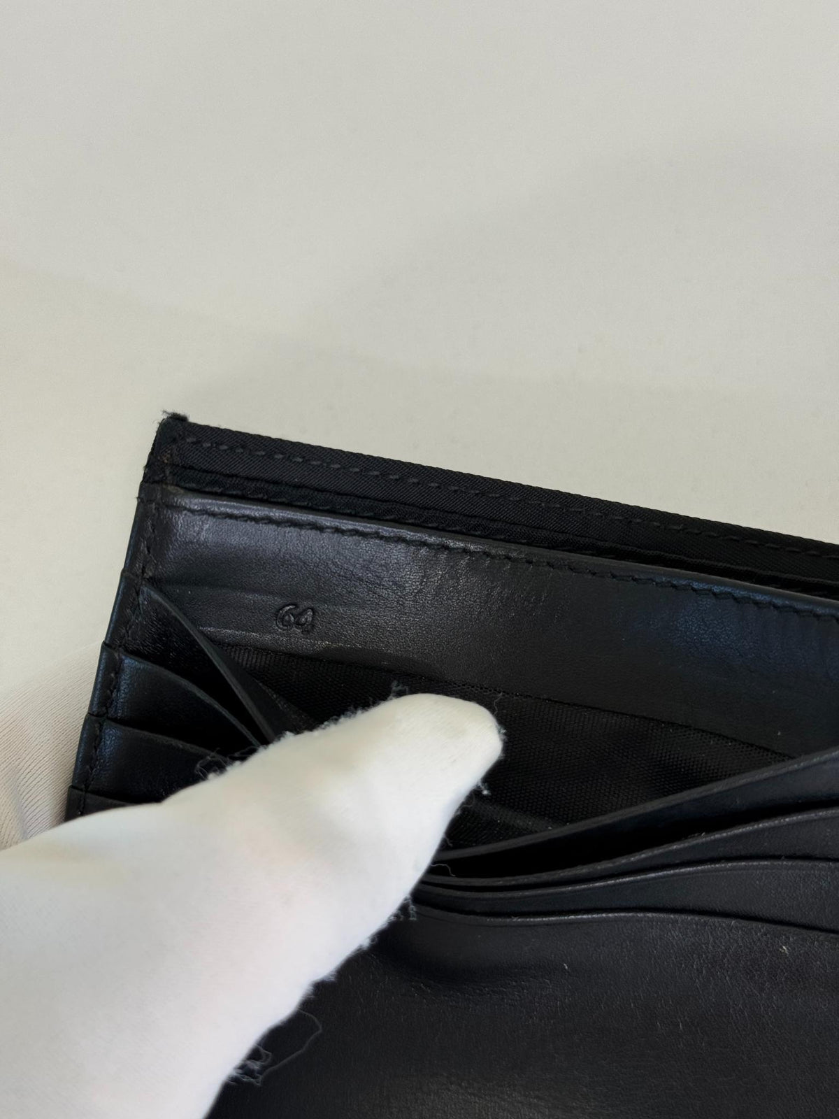 Prada Black Nylon Men's Wallet