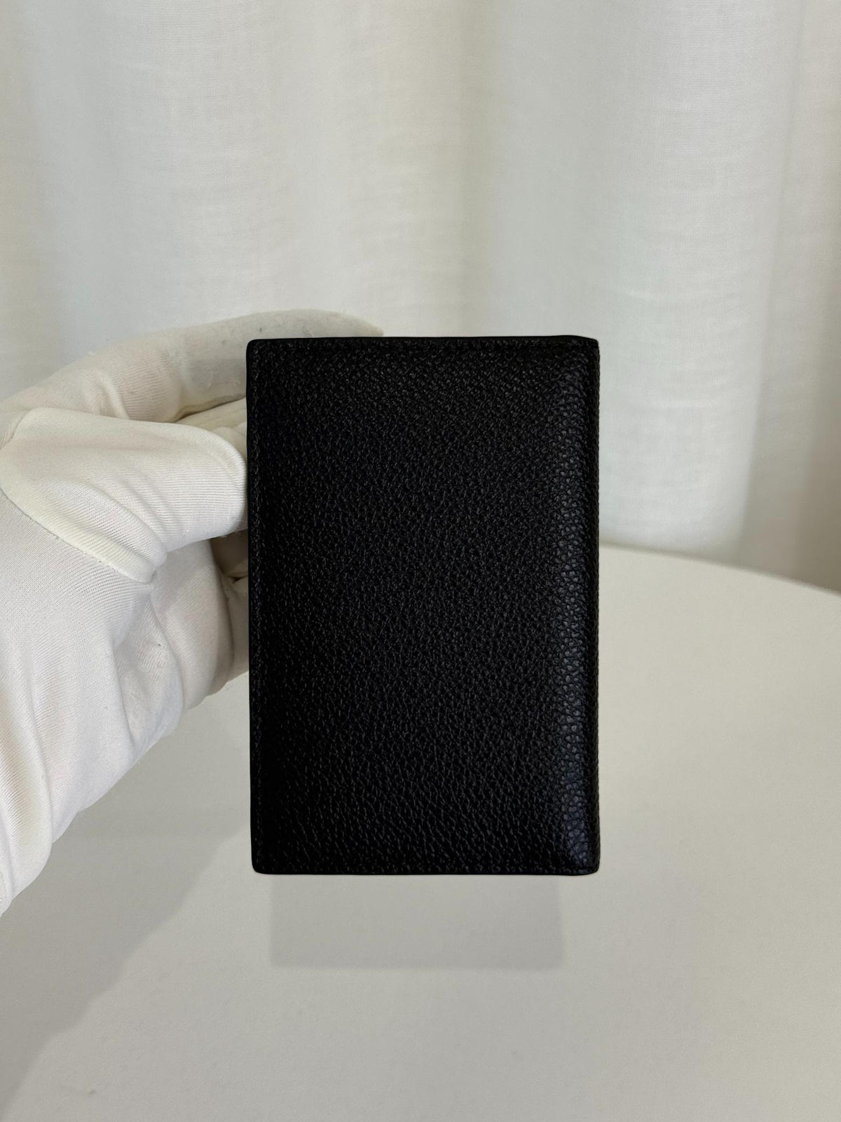 Prada Black Saffiano Leather Card Holder