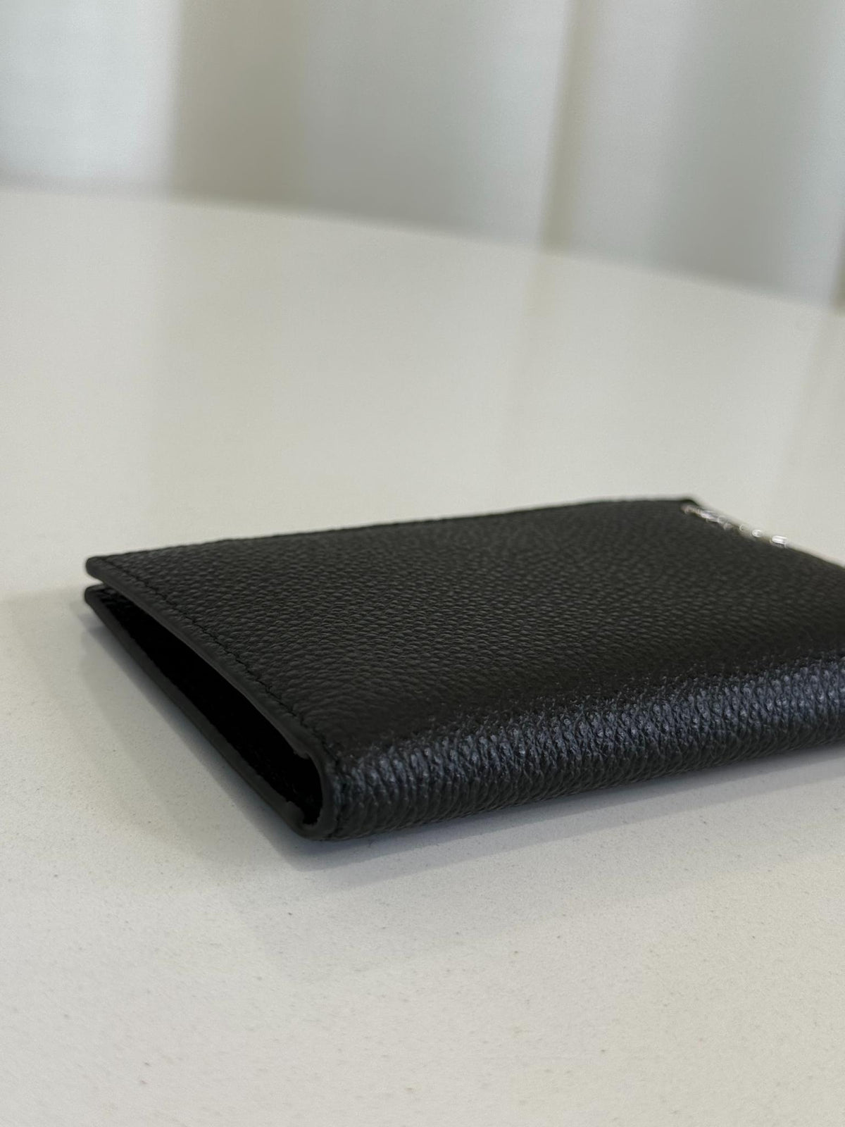 Prada Black Saffiano Leather Card Holder