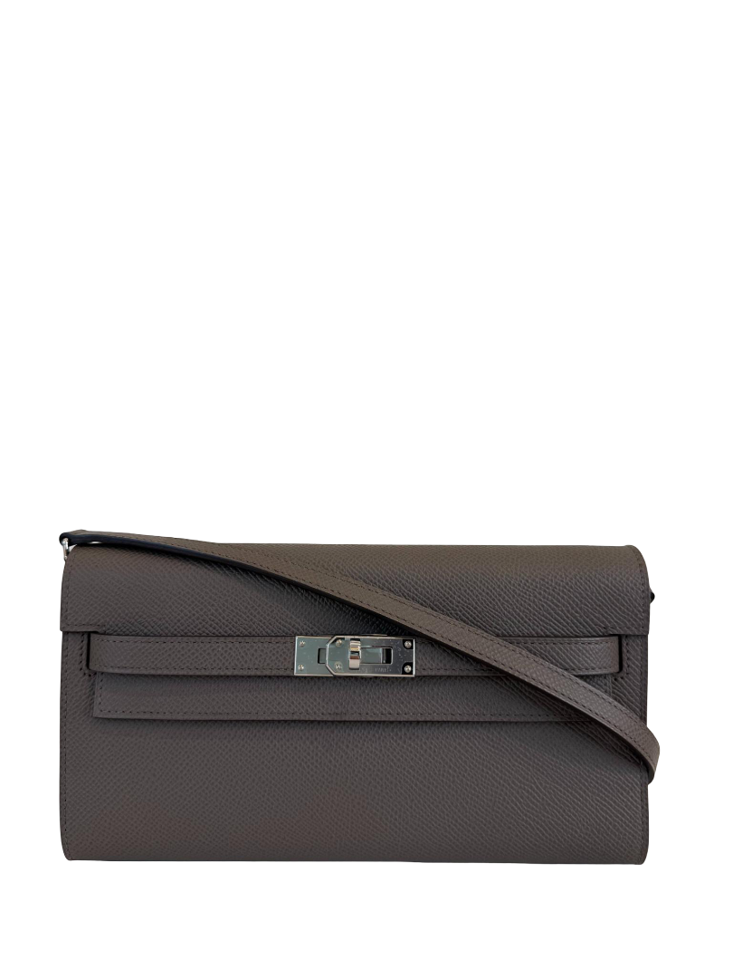 Hermès Kelly To Go Gris Meyer Epsom Palladium Hardware