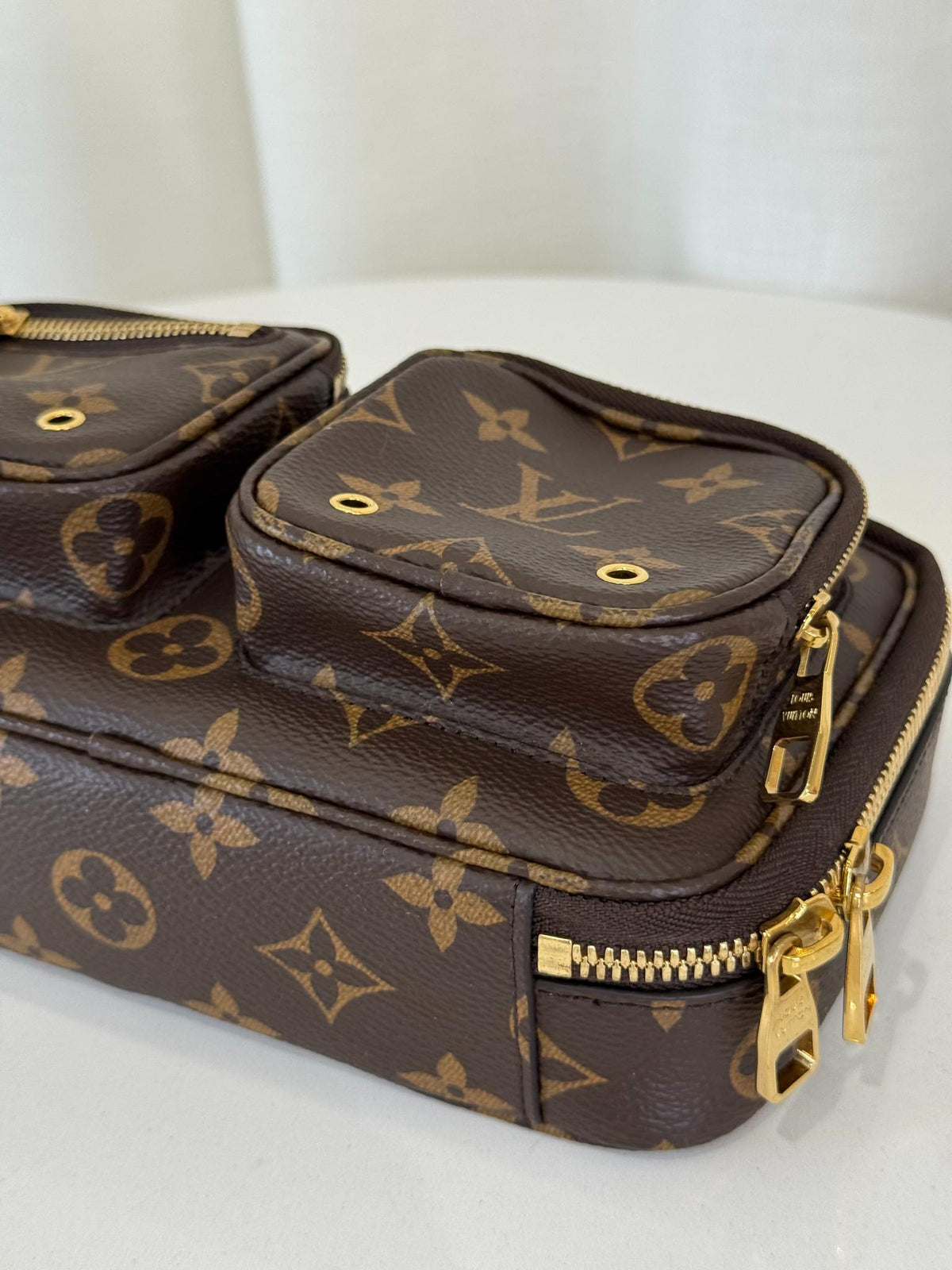 Louis Vuitton Utility Crossbody Bag Monogram Canvas