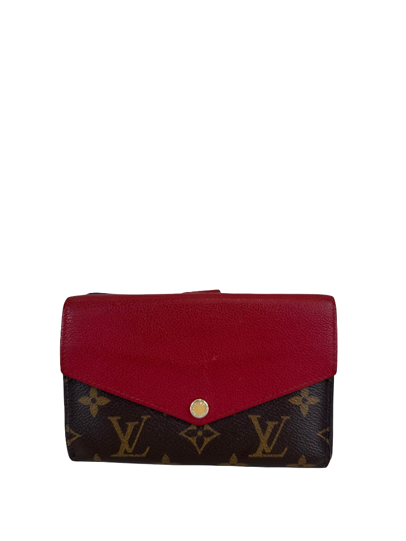 Louis Vuitton Cerise Monogram Canvas Pallas Compact Wallet