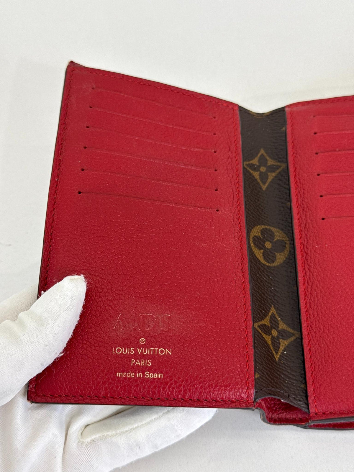 Louis Vuitton Cerise Monogram Canvas Pallas Compact Wallet