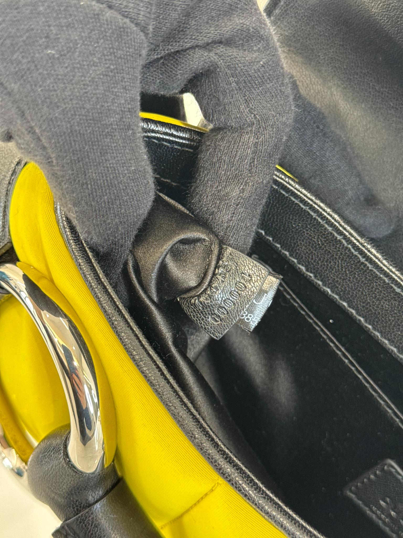 Gucci Horsebit Chain Medium Shoulder Bag Yellow