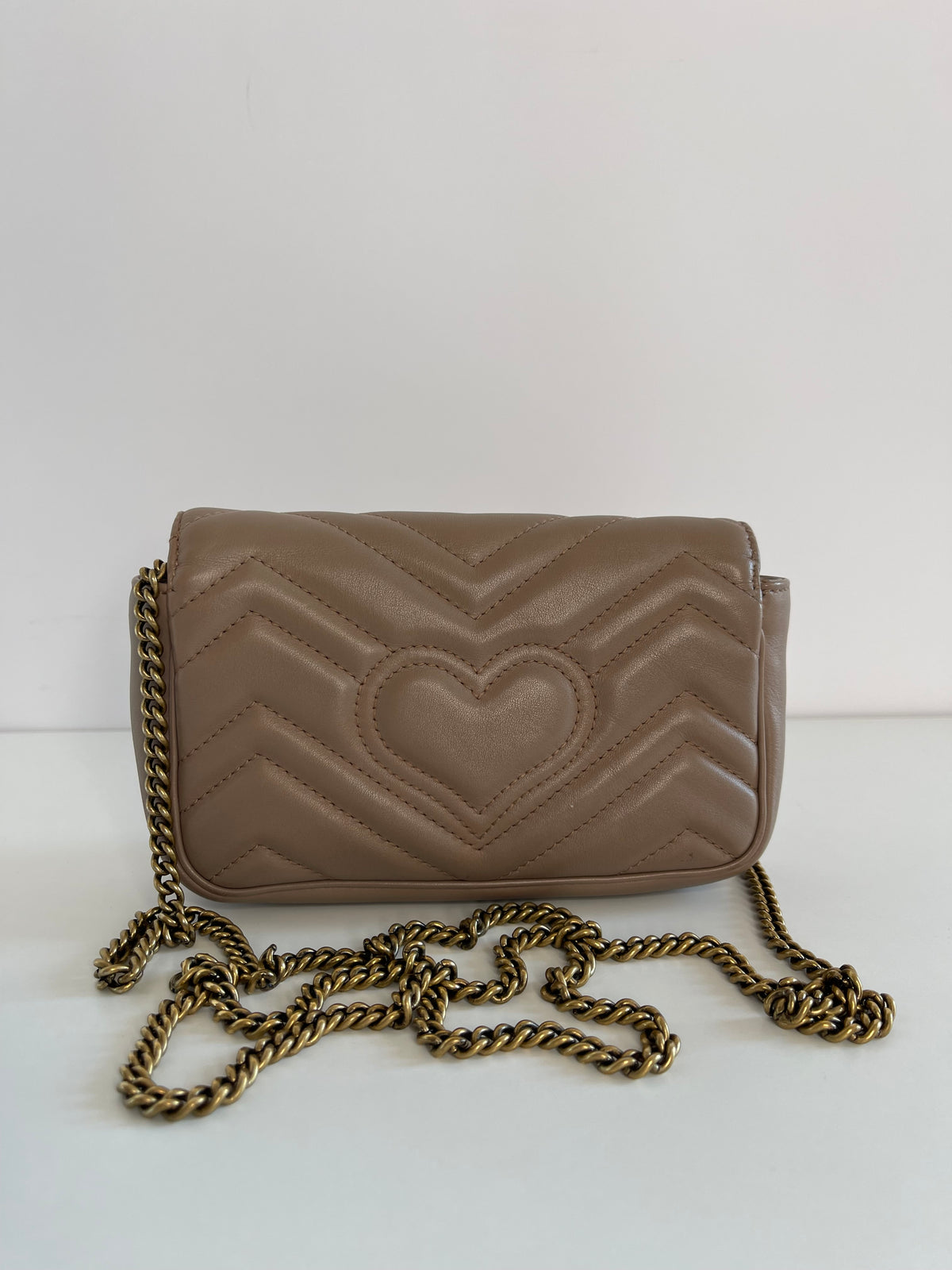 Gucci GG Marmont Beige Super Mini