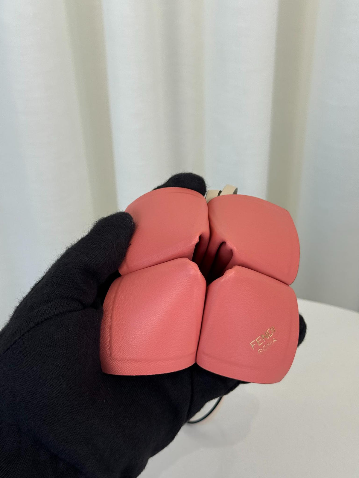 Fendi Pink Nappa Fortune Teller Bag Charm