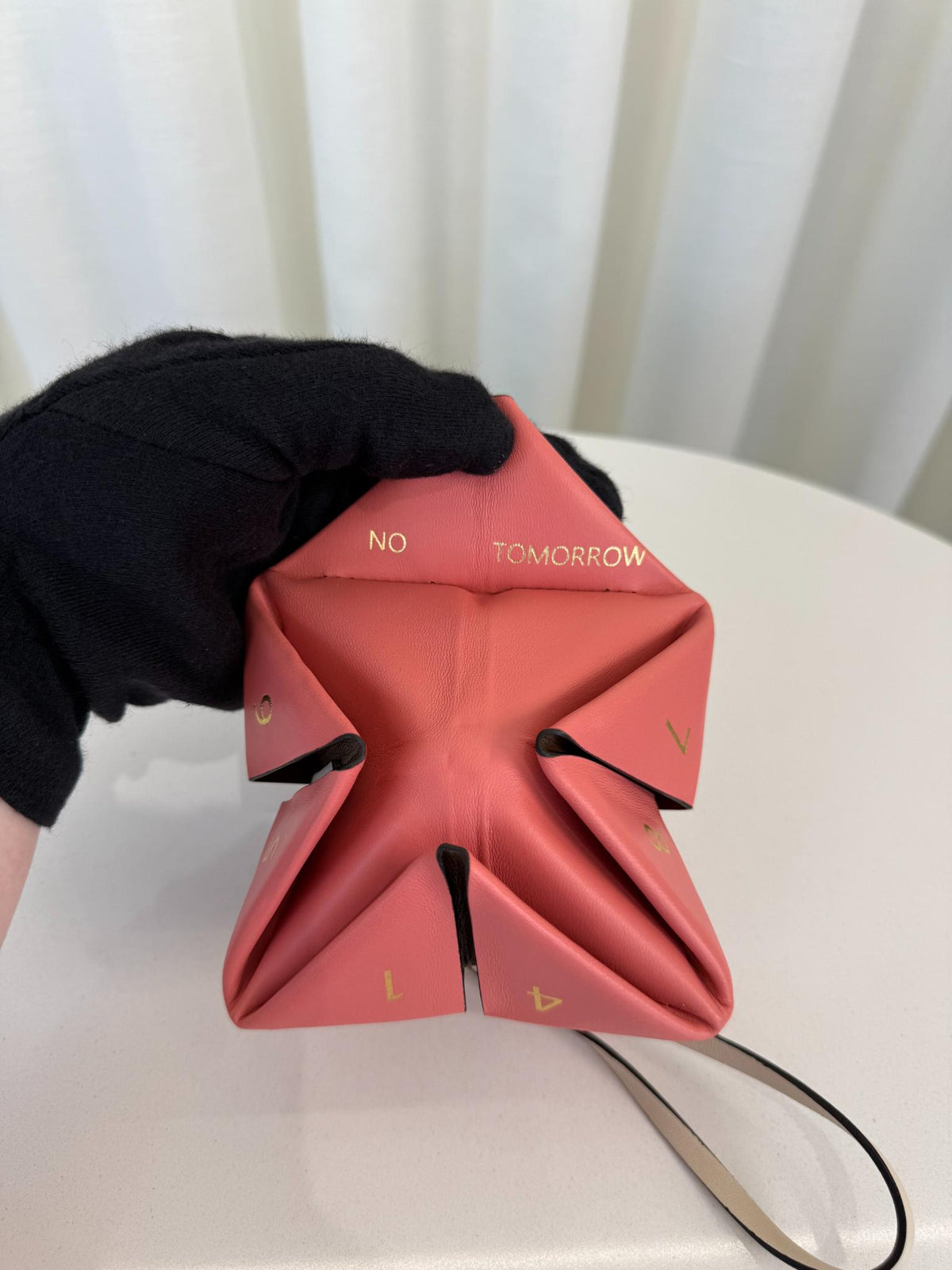 Fendi Pink Nappa Fortune Teller Bag Charm
