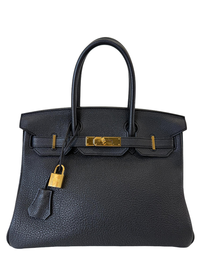 Hermès Birkin 30 Black Togo Leather GHW