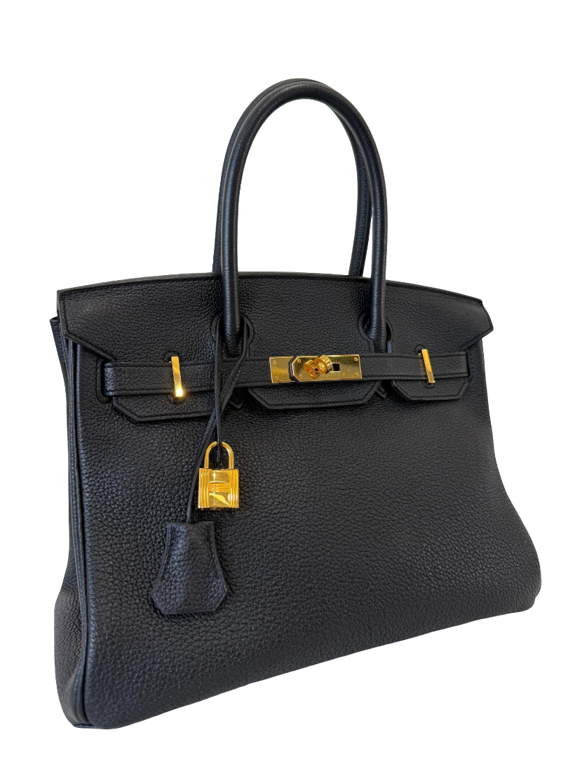 Hermès Birkin 30 Black Togo Leather GHW