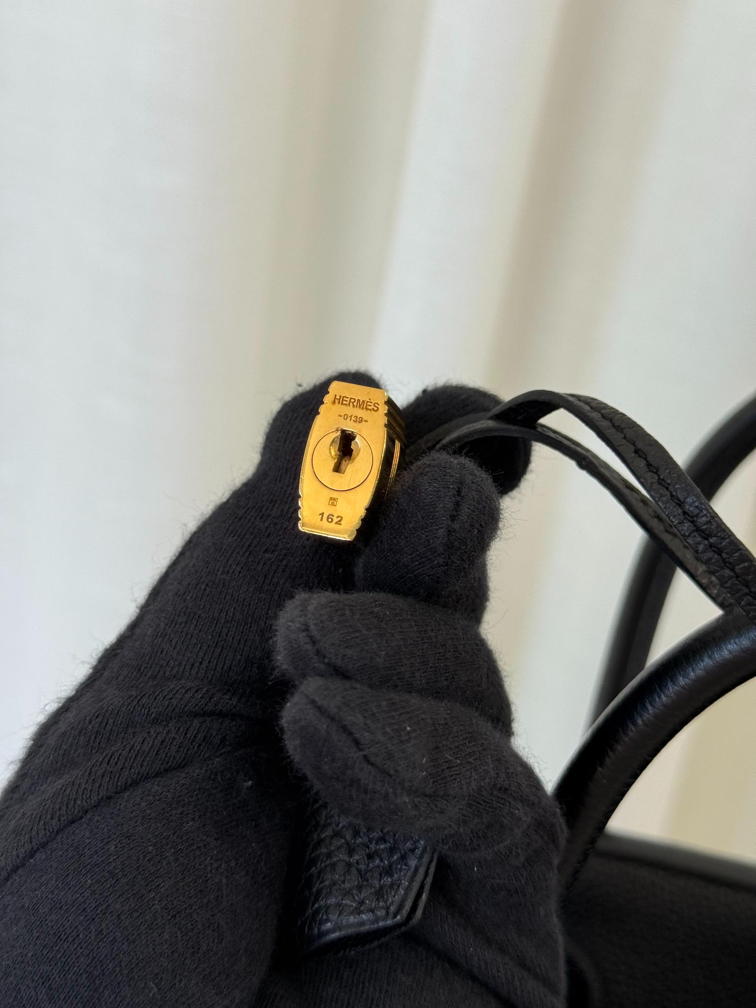 Hermès Birkin 30 Black Togo Leather GHW