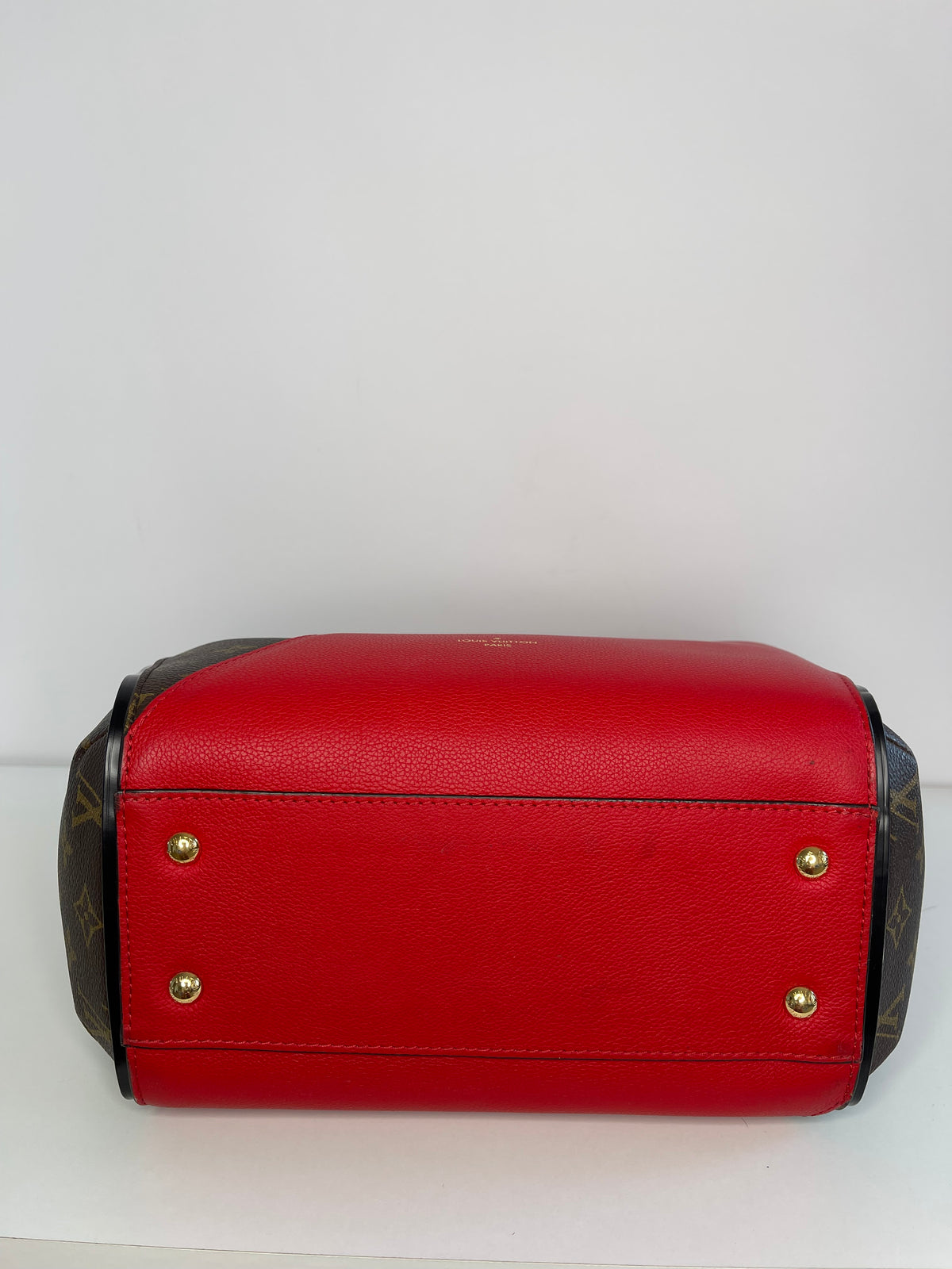 Louis Vuitton Monogram Canvas And Cerise Leather Kimono Tote Bag