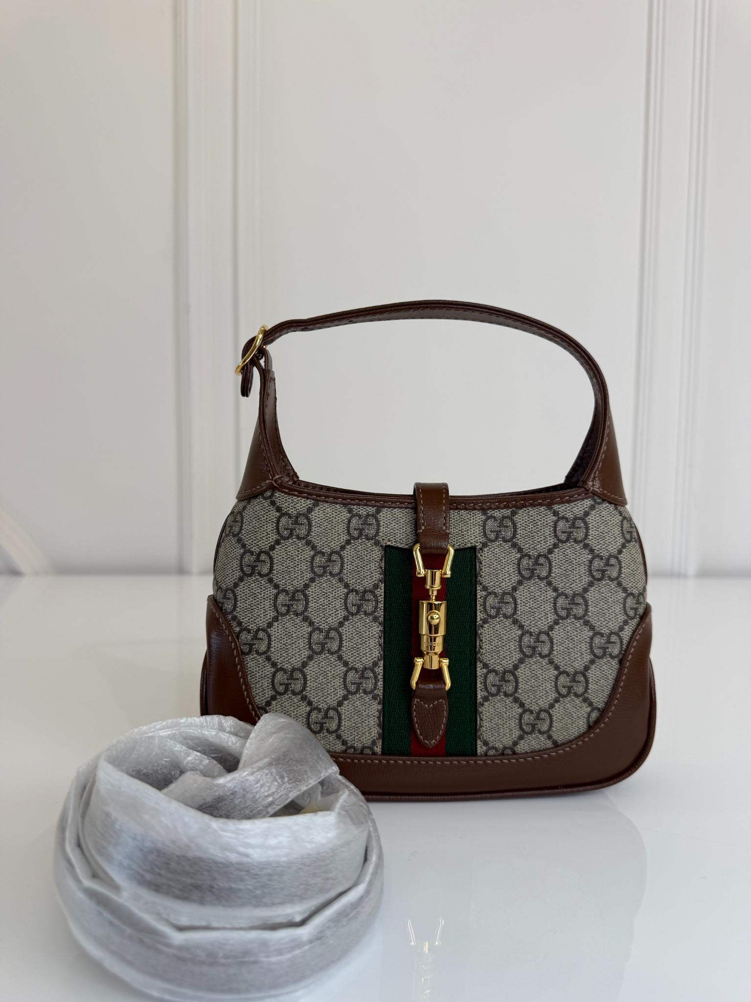 Gucci Mini Jackie GG 1961 Supreme Canvas
