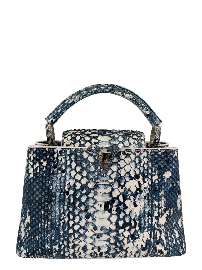 Louis Vuitton Capucines PM Python Exotic Leather