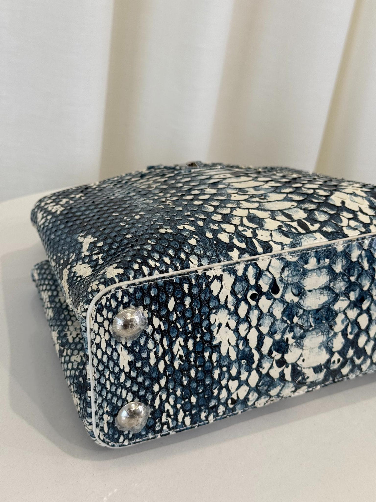 Louis Vuitton Capucines PM Python Exotic Leather