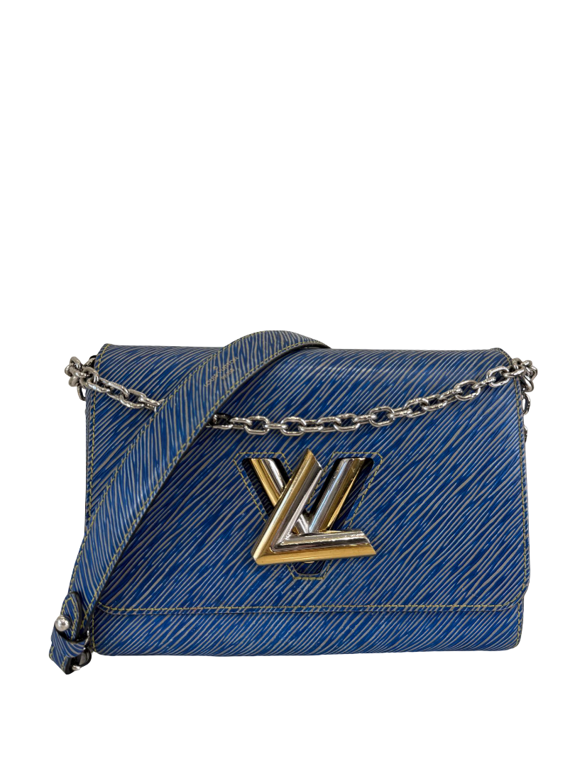 Louis Vuitton Twist MM Epi Leather Denim Light