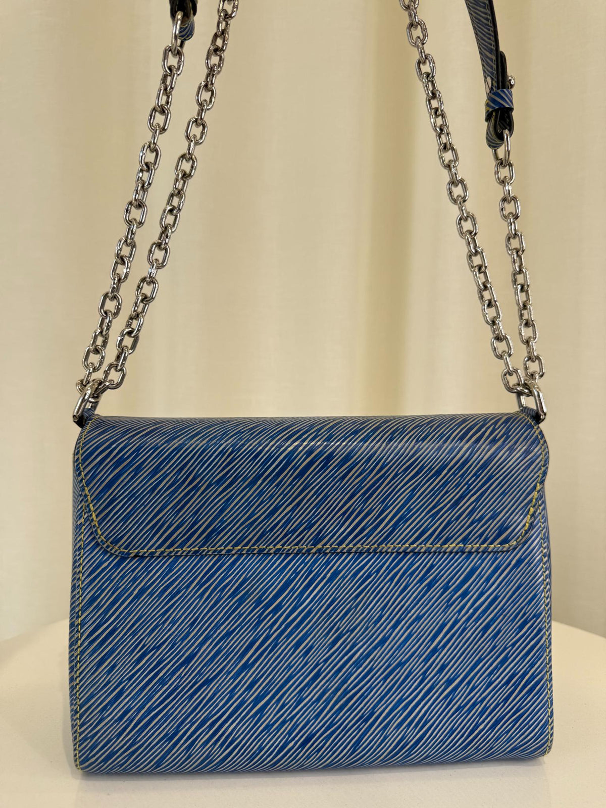 Louis Vuitton Twist MM Epi Leather Denim Light