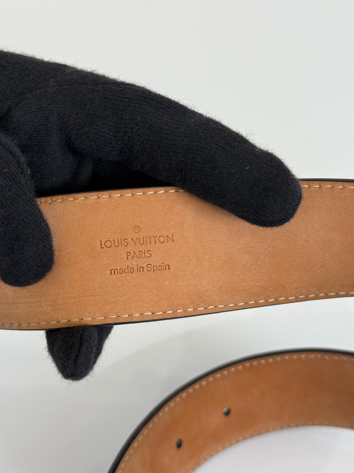 Louis Vuitton Fleur Buckle Belt Monogram Canvas