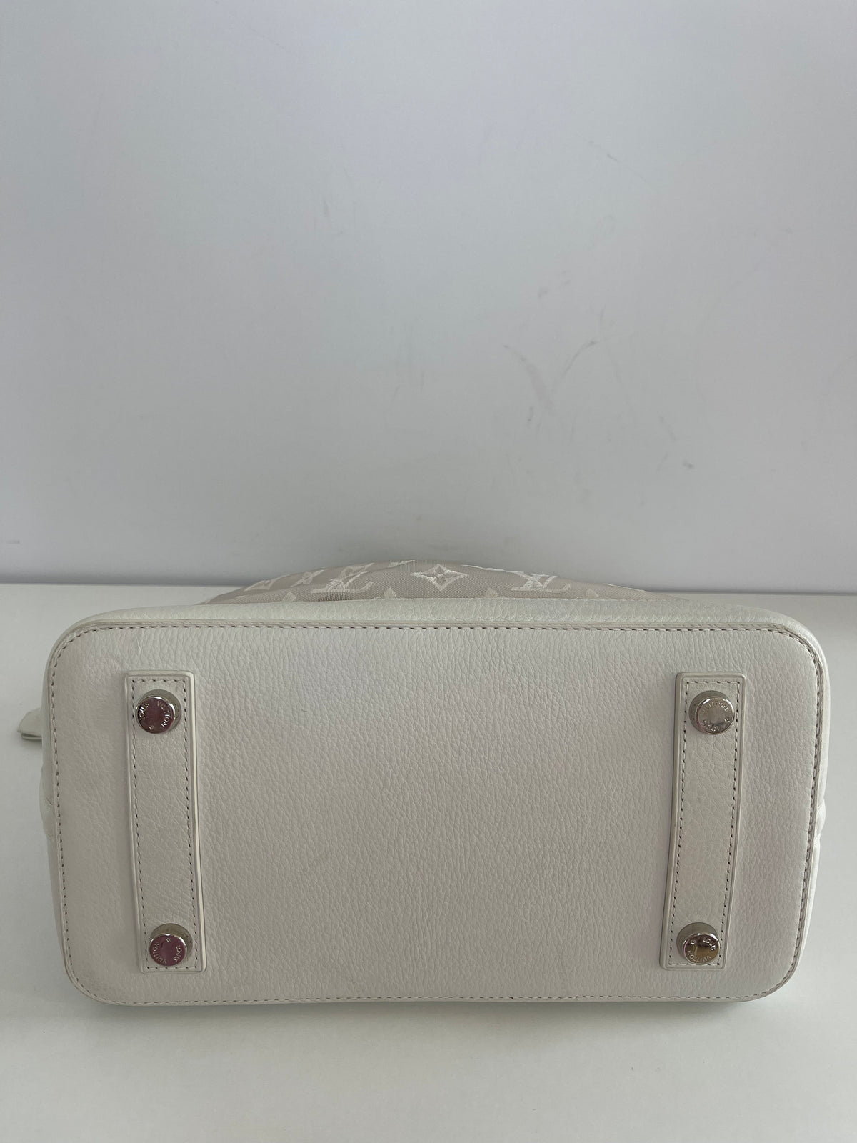 Louis Vuitton Limited Edition Monogram Transparence Lockit Bag