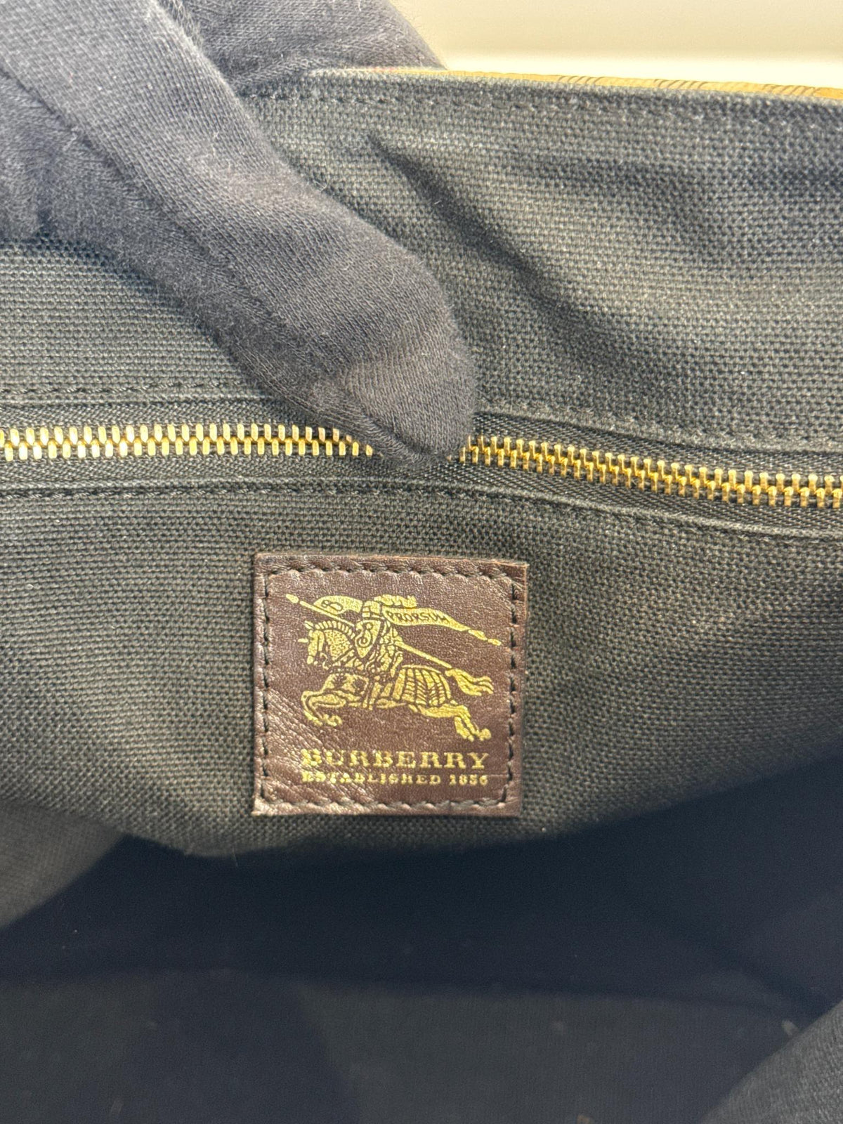 Burberry Haymarket Check Coated Canvas Crossbody Bag