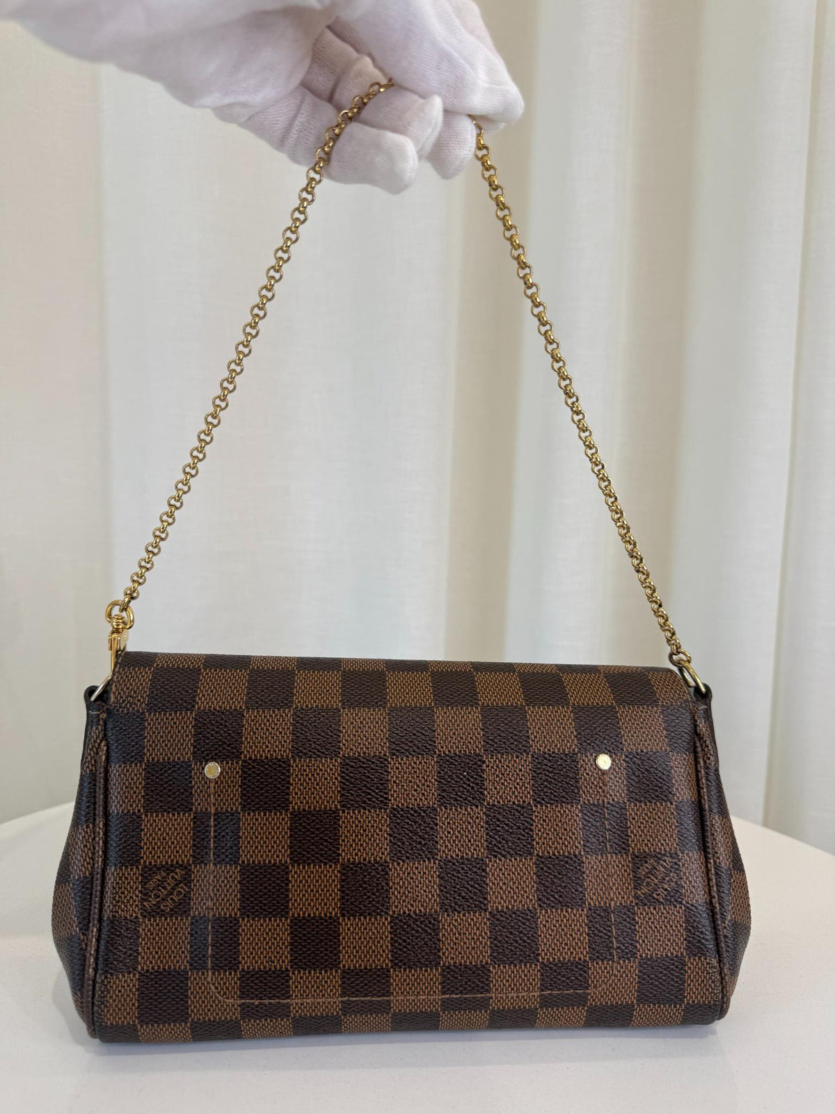 Louis Vuitton Favorite PM Damier Ebene Canvas