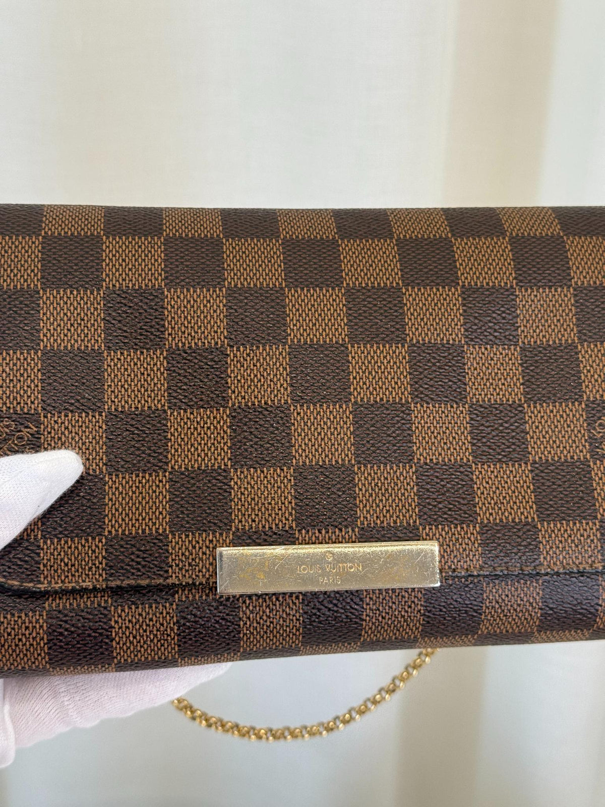 Louis Vuitton Favorite PM Damier Ebene Canvas