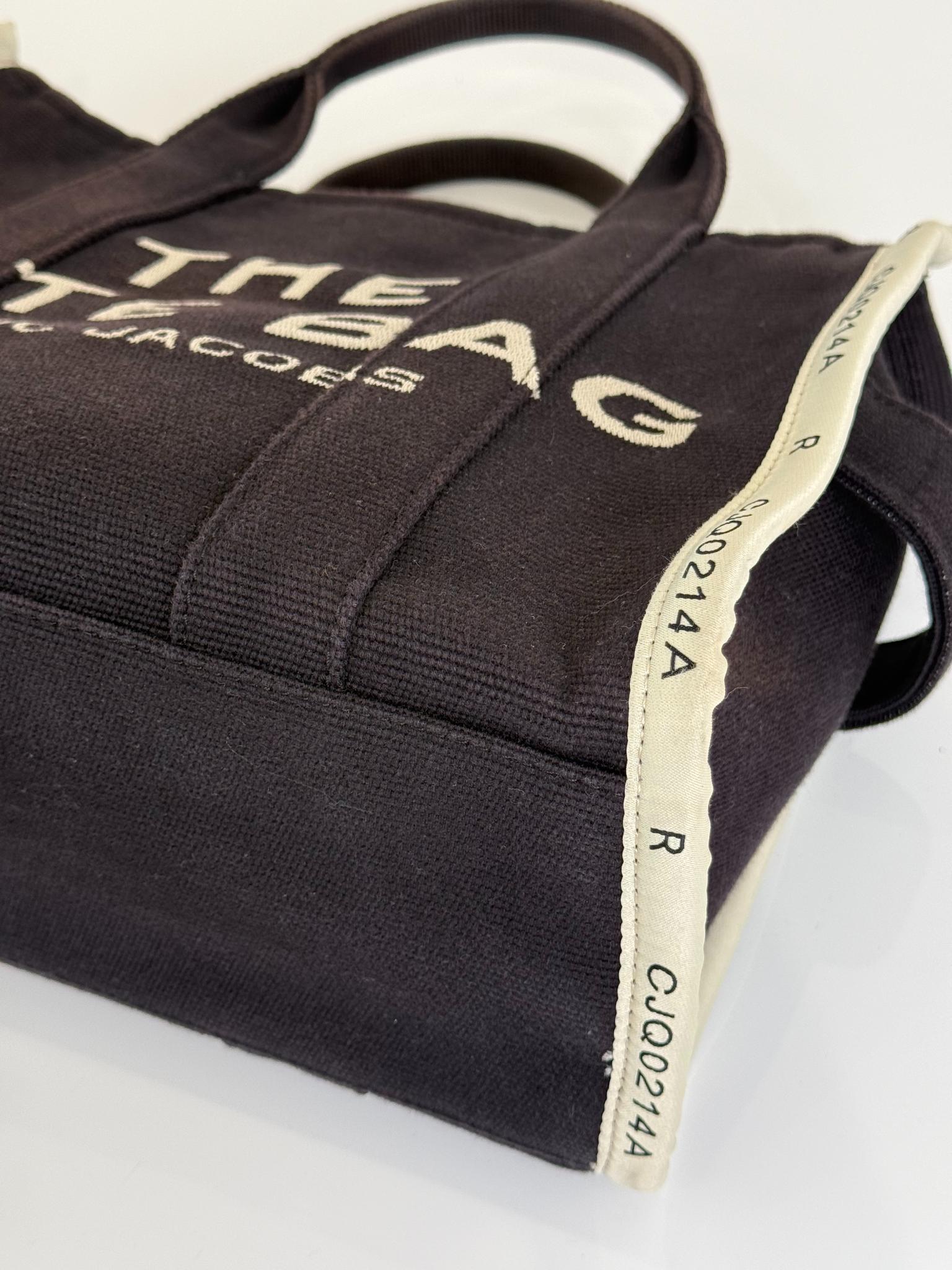 Marc Jacobs The Jacquard Medium Tote Bag Black