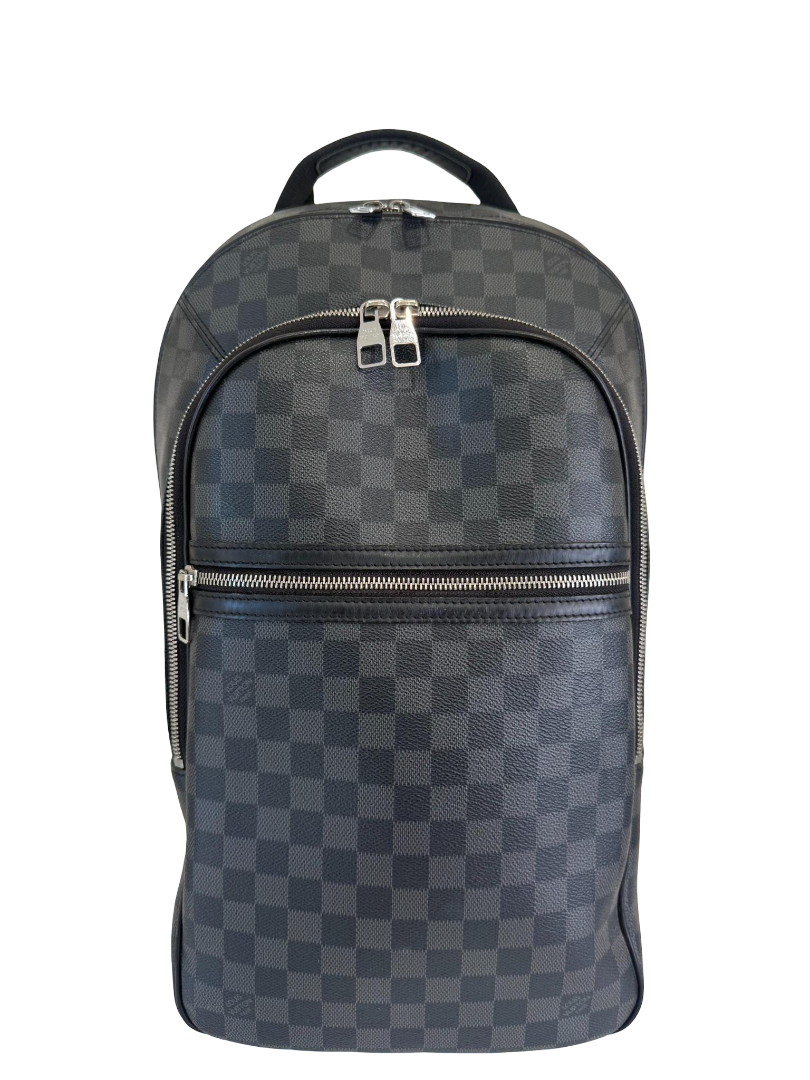 Louis Vuitton Damier Graphite Canvas Michael Backpack