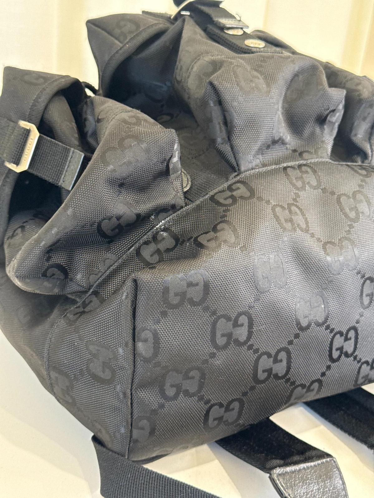 Gucci Black Nylon Off The Grid Backpack