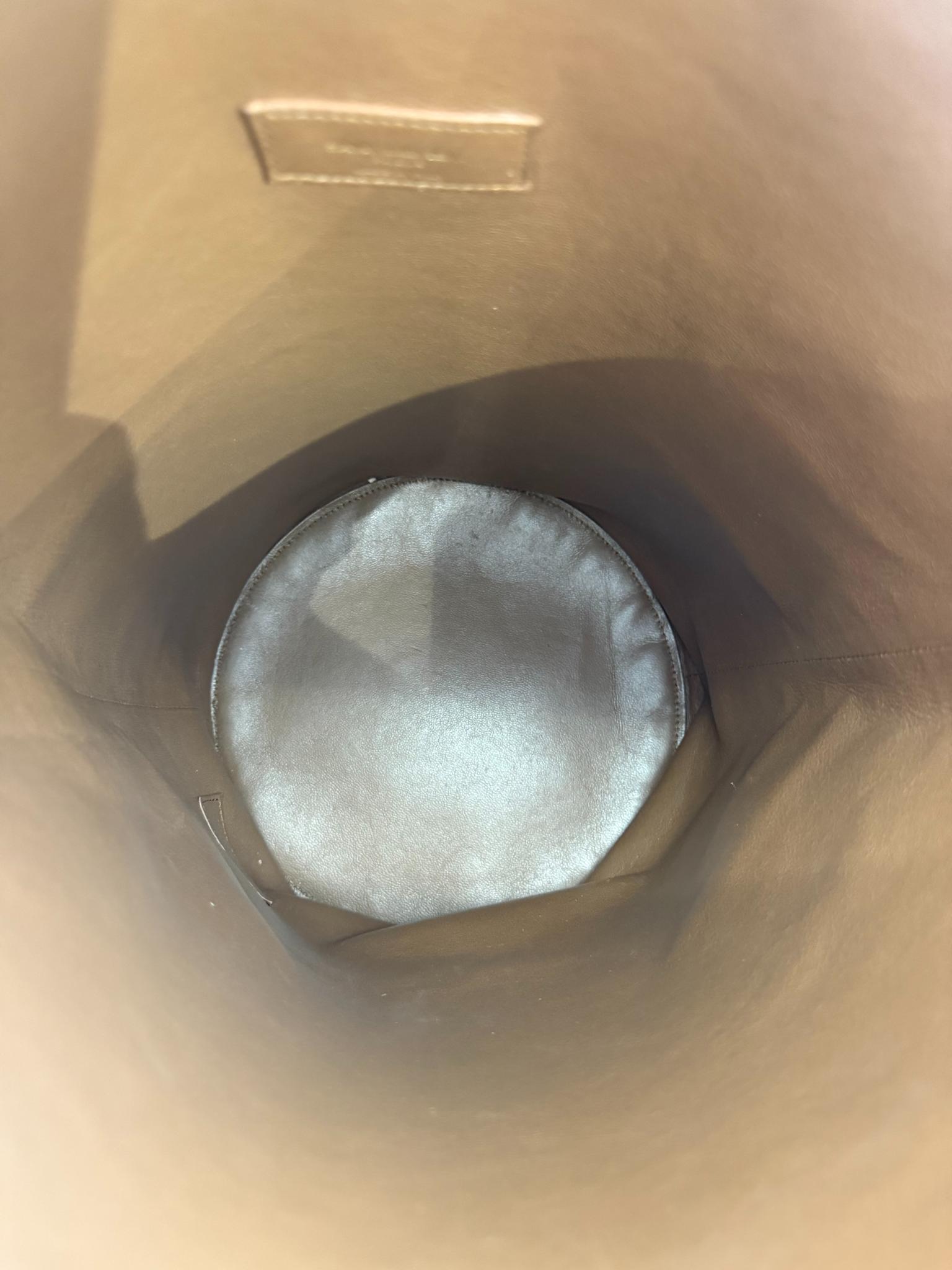 Saint Laurent Velvet Suede Le Monogramme Bucket Bag