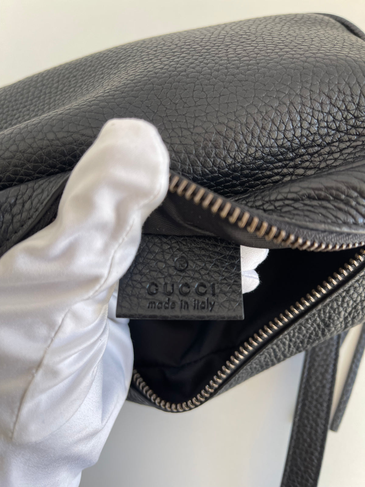 Gucci Mini Soho Disco Black Crossbody Bag