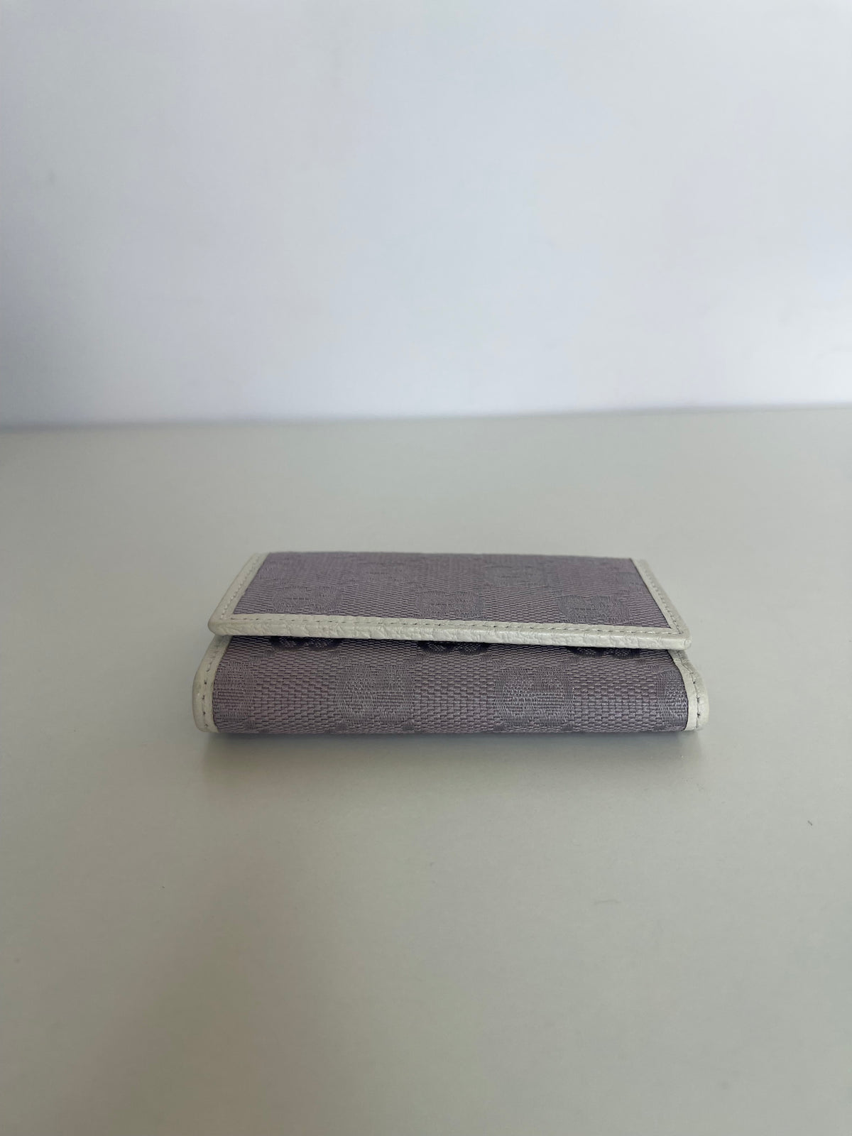 Gucci Lilac GG Canvas Key Holder