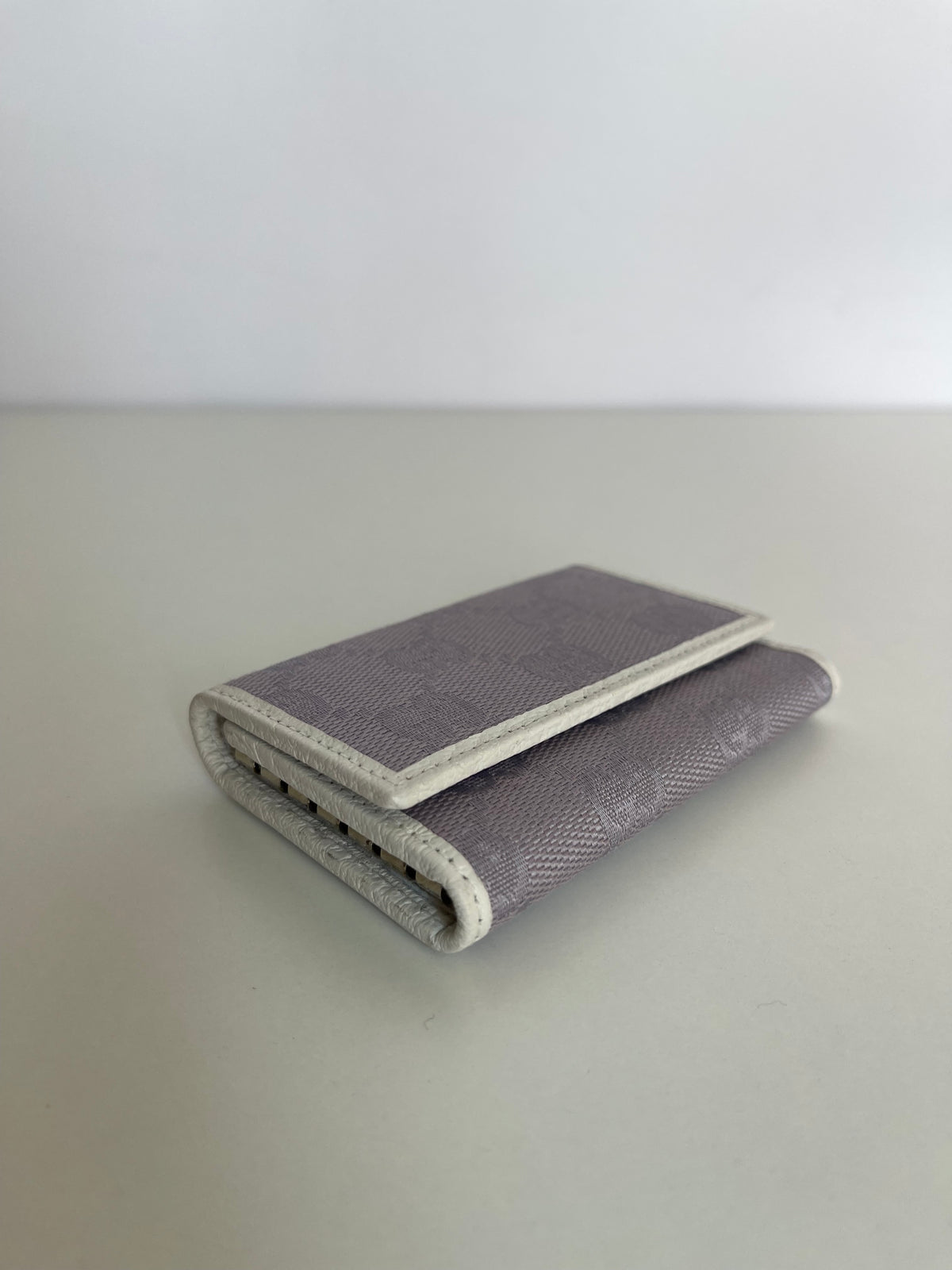 Gucci Lilac GG Canvas Key Holder