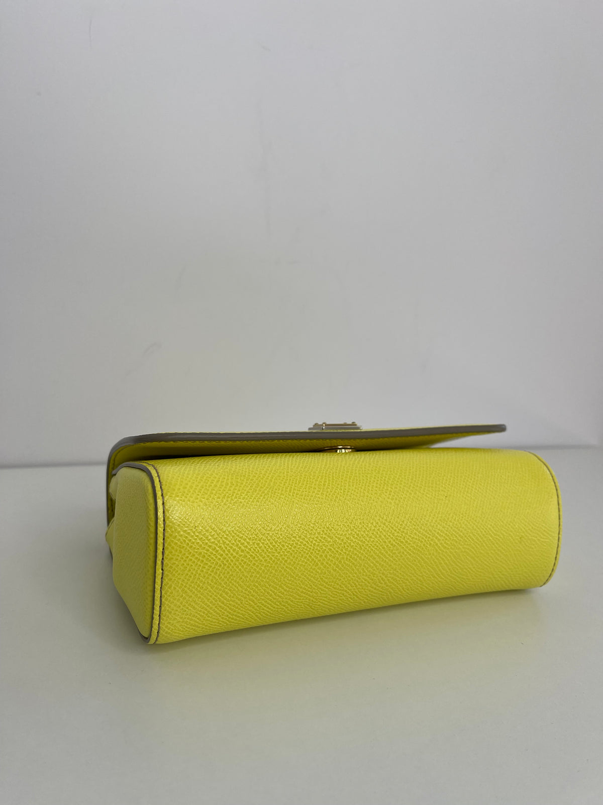 Dolce & Gabbana Small Sicily Handbag in Yellow