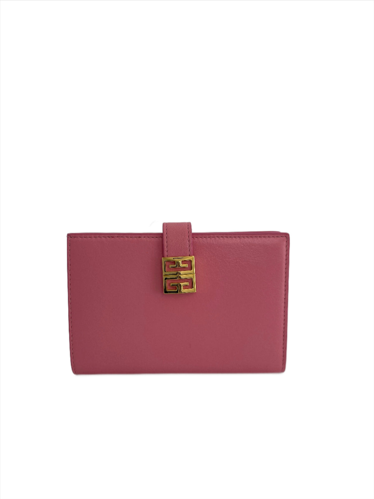Givenchy 4G Wallet Pink Calfskin Leather