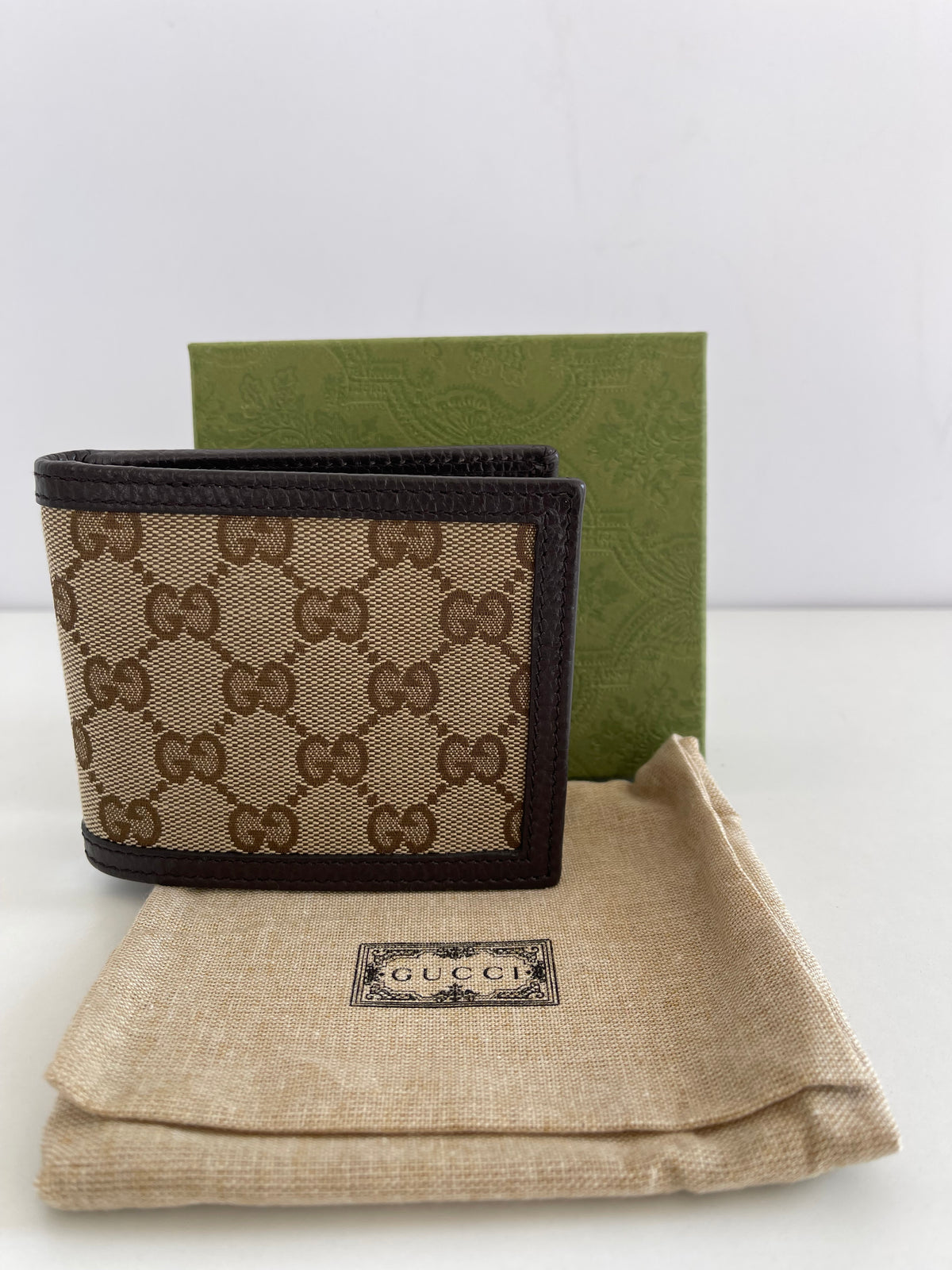 Gucci Signature Bifold GG Monogram Wallet