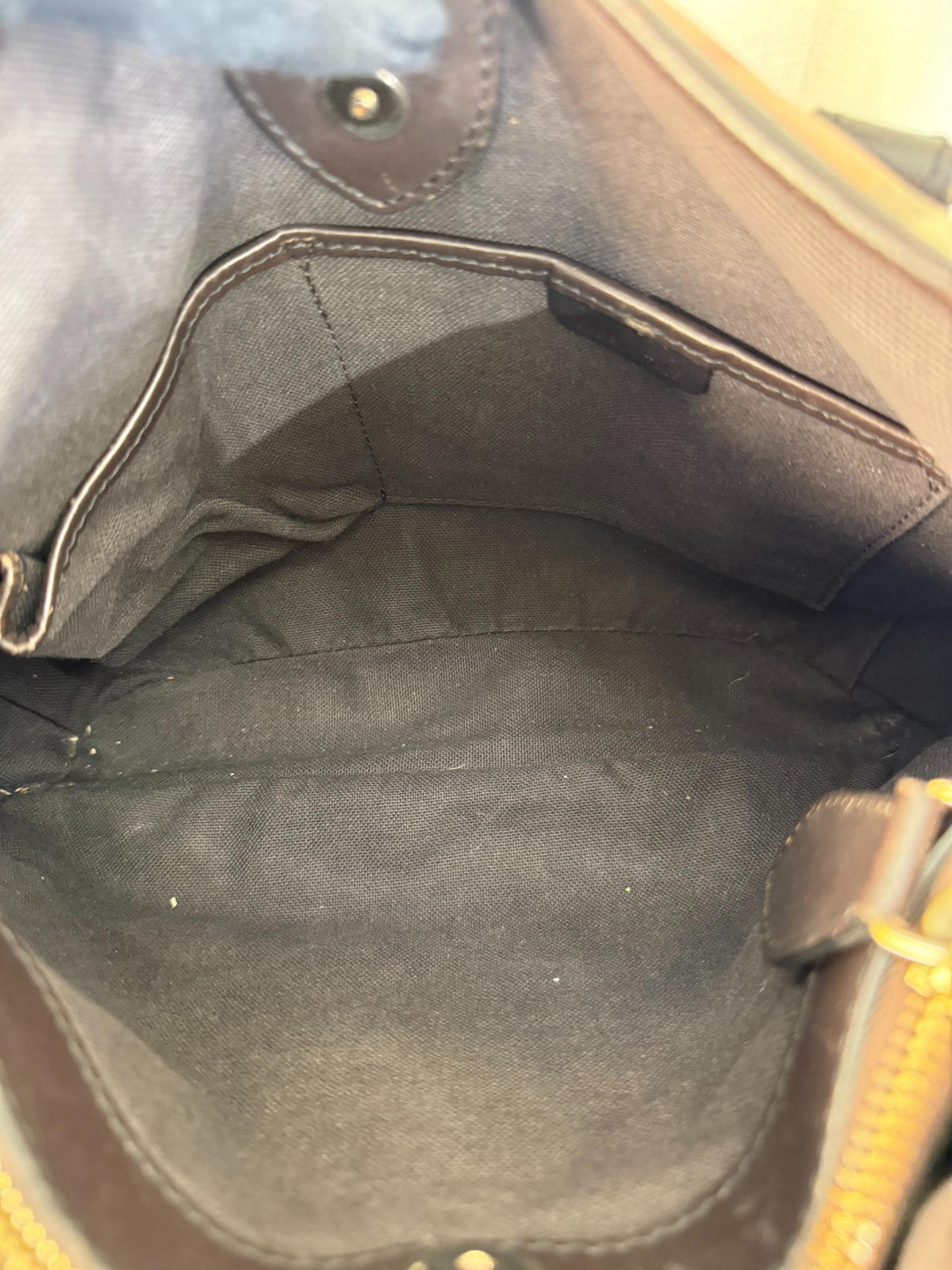 Burberry Haymarket Check Coated Canvas Northfield Bag
