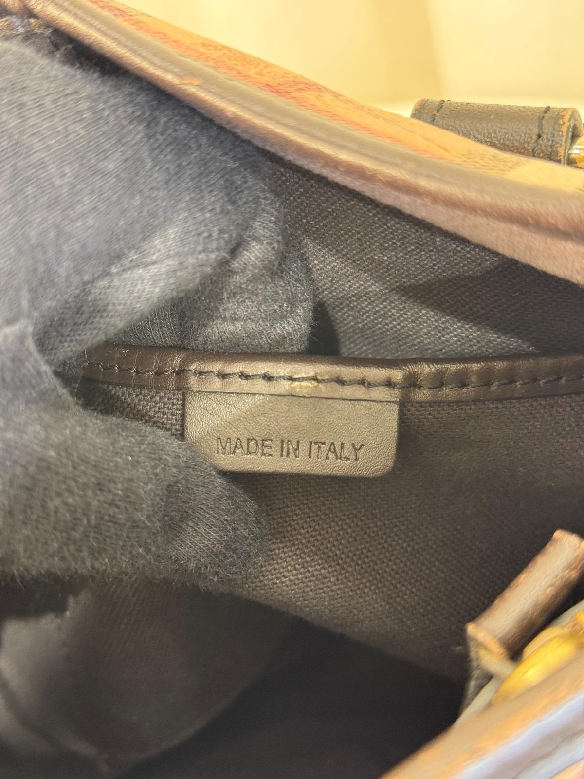 Burberry Haymarket Check Coated Canvas Northfield Bag