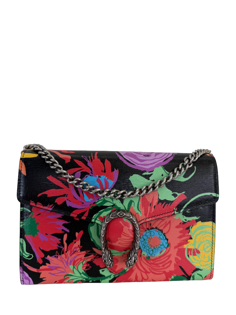 Gucci x Ken Scott Limited Edition Floral Dionysus Small Bag